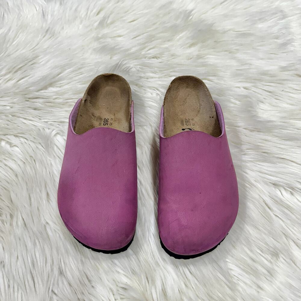 Birkenstock Pink Slip-On Clogs